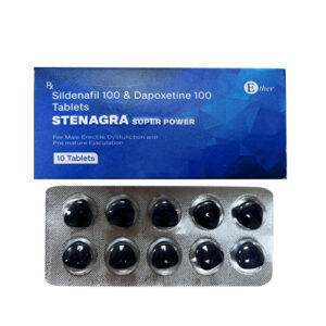 Stenagra super power  Sildenafil  +Dapoksetyna tabletek