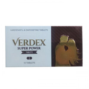 VERDEX SUPER POWER  wardenafil + dapoksetyna  Tabletki o podwójnym działaniu